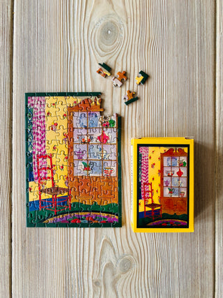 KITCHEN CABINET minipuslespil 99 brikker fra Penny Puzzle