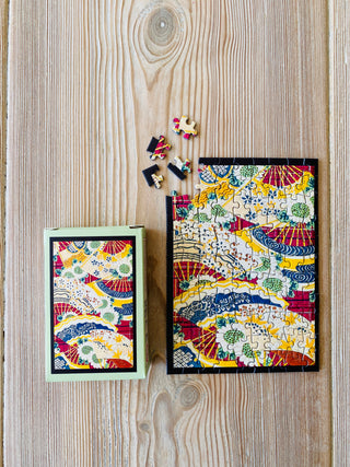 Pleated Fans minipuslespil 99 brikker fra Penny Puzzle