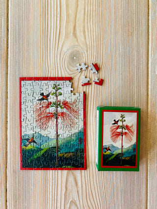 HUMMINGBIRD GARDEN minipuslespil 99 brikker fra Penny Puzzle.