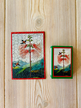 HUMMINGBIRD GARDEN minipuslespil 99 brikker fra Penny Puzzle.