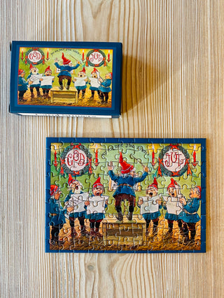 CAROL SINGERS minipuslespil 99 brikker fra Penny Puzzle.
