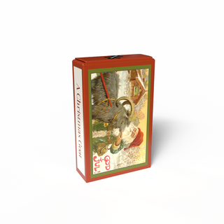 A CHRISTMAS GOAT minipuslespil 99 brikker fra Penny Puzzle.