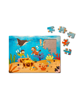 Sea Treasure - 42 pieces children's puzzle +3 years from Penny Puzzle