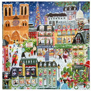 Paris Christmas 1000 piece Christmas puzzle from eeBoo 