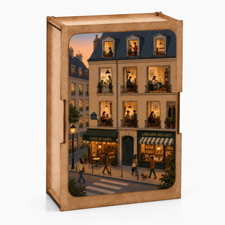 Paris Evening 100 brikker træpuslespil fra Bywood