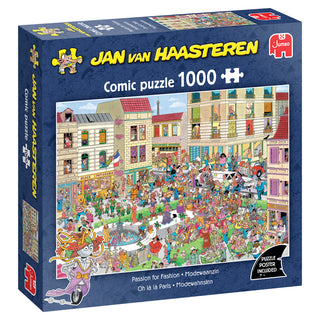 Passion for Fashion Jan van Haasteren 1000 brikker puslespil.