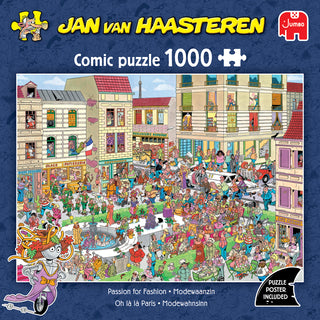 Passion for Fashion Jan van Haasteren 1000 brikker puslespil.