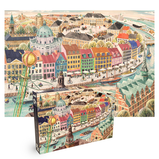 København puslespil Home of a King 1000 brikker fra Penny Puzzle