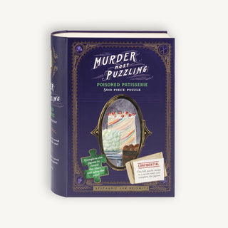 Murder Most Puzzling Poisoned Patisserie 500 piece puzzle from Galison