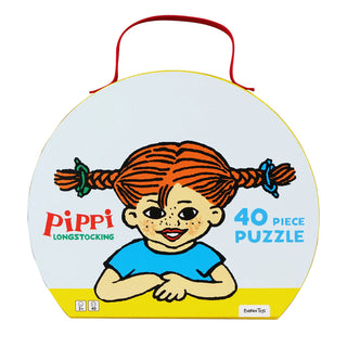 Pippi Langstrumpf Puzzle für Kinder ab 3 Jahren mit 40 XL Teilen