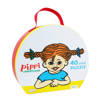 Pippi Longstocking jigsaw puzzle for children +3 years with 40 XL pieces