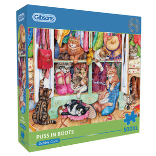 Puss in Boots jigsaw puzzle 500 XL pieces Gibson