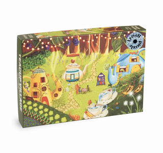 Teacup Village 1000 brikker puslespil fra Trevell