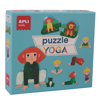 Yoga Puzzle with 24 XL pieces for children +3 years from APLI