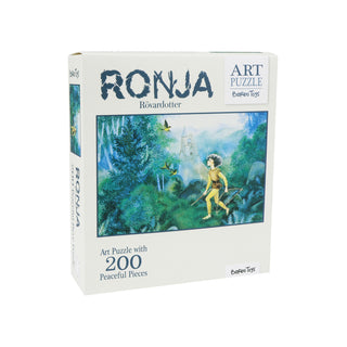 Ronja Røverdatter puslespil 200 brikker Art Puzzle fra Barbo Toys