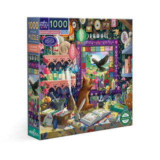 Sorcerer's Workshop 1000 brikker puslespil fra eeBoo