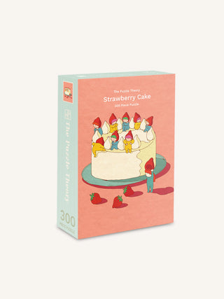 Strawberry Cake puslespil med 300 brikker fra The Puzzle Theory