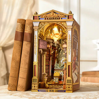 Bibliothek der Wunder, 258-teiliges 3D-Puzzle