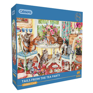 Tails from a Tea Party Puzzle 500 Teile von Gibson