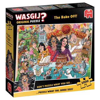 The Bake Off! Wasgij Puzzle mit 1000 Teilen