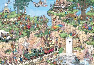 Der Golfplatz Jan van Haasteren 5000 Teile Puzzle