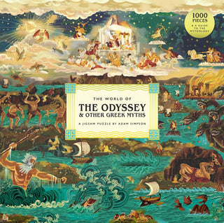 The Odyssey and Greek Myths Puzzle mit 1000 Teilen von Laurence King