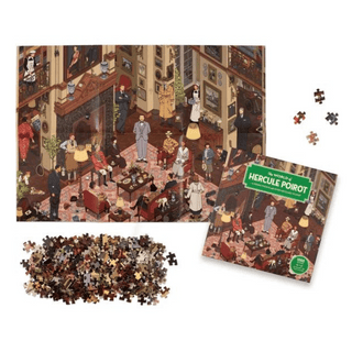 Hercule Poirot 1000 piece puzzle from Laurence King 