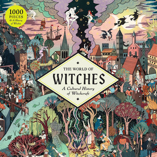 The World of Witches puslespil med 1000 brikker fra Laurence King