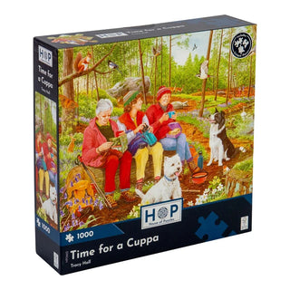 Time for a Cuppa 1000 brikker puslespil fra House of Puzzles.