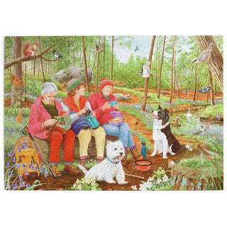 Time for a Cuppa 1000 brikker puslespil fra House of Puzzles.