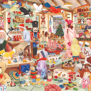 Toymaker's Workshop 500 brikker puslespil fra House of Puzzles.