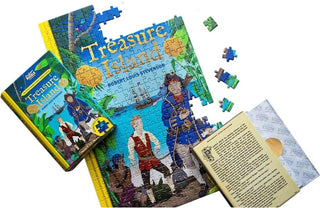 Treasure Island 252 brikker bogpuslespil fra Professor Puzzle