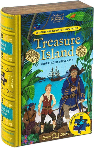 Treasure Island 252 brikker bogpuslespil fra Professor Puzzle