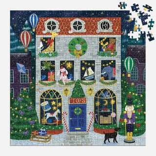 Twilight Toy Shop 500 brikker halloweenpuslespil fra Galison