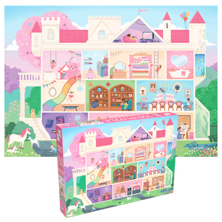 Unicorn Castle 150 XL brikker børnepuslespil +5 år fra Penny Puzzle