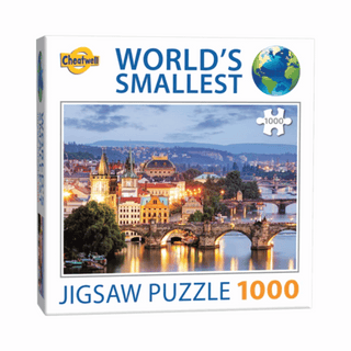 Das kleinste Prag-Puzzle der Welt mit 1000 Miniteilen