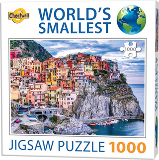 Das kleinste Manarola/Cinque Terre-Puzzle der Welt mit 1000 Mini-Teilen