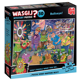 Bullseye! Wasgij puslespil med 1000 brikker
