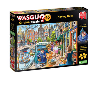 Wasgij Original 45, 1000 brikker puslespil Moving Day