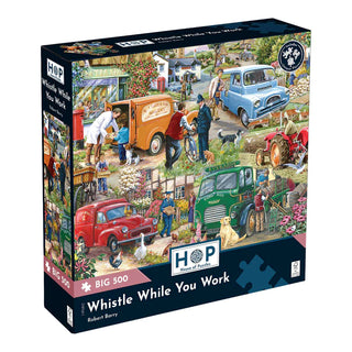 Whistle While You Work Jigsaw Puzzle 500 XL Pieces from House of Puzzles
