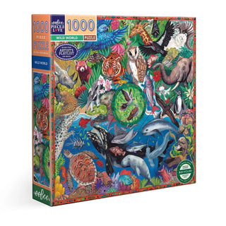 Wild World eeBoo 1000 brikker puslespil