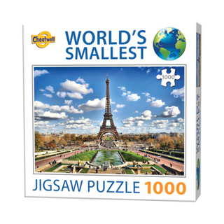 World's Smallest Eiffel Tower 1000 mini piece puzzle