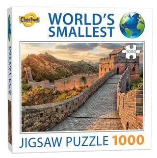 Das kleinste 1000-Teile-Puzzle der Welt: Die Große Mauer in China