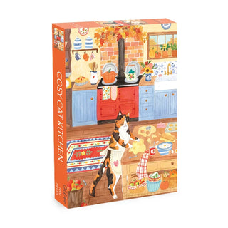 Cozy Cat Kitchen puslespil 1000 brikker fra Olleo.