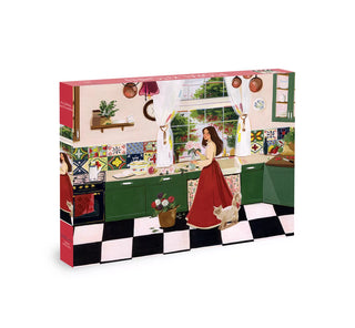 Floral Kitchen puslespil 1000 brikker fra Olleo.