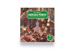 Hercule Poirot 1000 piece puzzle from Laurence King 