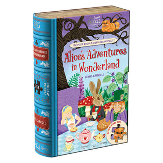 Alice in Wonderland 252 brikker bogpuslespil fra Professor Puzzle