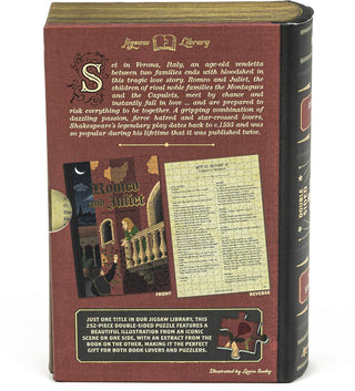 Romeo & Julia 252-teiliges Buchpuzzle von Professor Puzzle