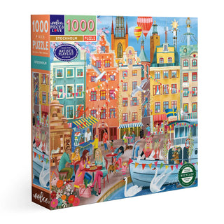 Stockholm Eeboo 1000 Teile Puzzle 