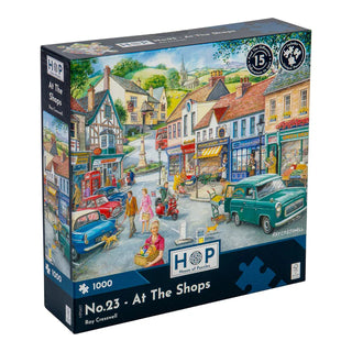„At The Shops“-Puzzle mit 1000 Teilen von House of Puzzles 